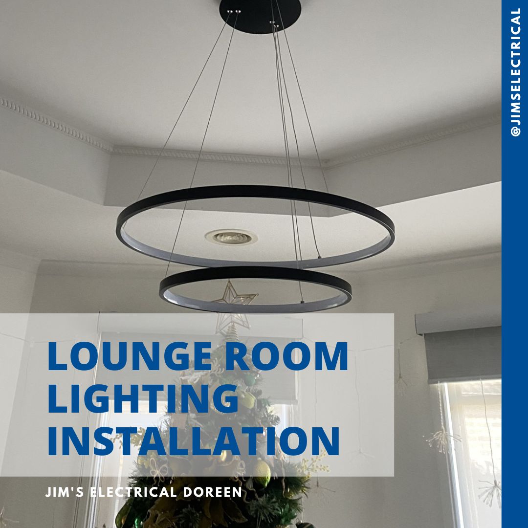 Lounge Room Light Installation